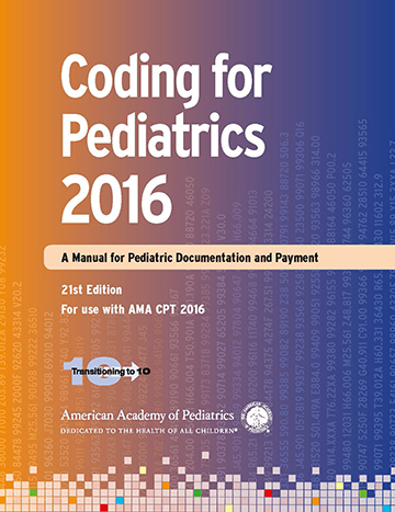 Book cover for Coding for Pediatrics, 2016 (21st Edition)