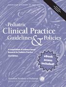 Book cover for Pediatric Clinical Practice Guidelines &amp; Policies