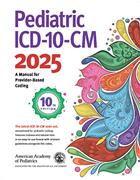 Book cover for Pediatric ICD-10-CM 2025: <subtitle>A Manual for Provider-Based Coding</subtitle>