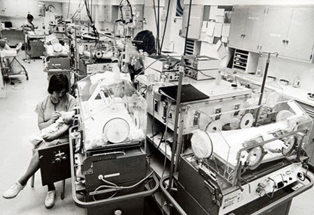 1970s archival photo courtesy of Akron Children’s Hospital.