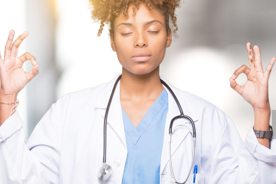 Calm doctor