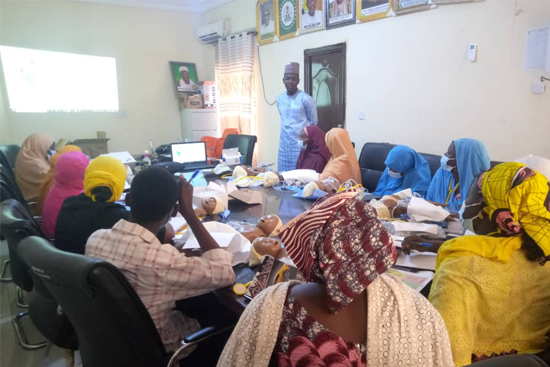 Frontline health care workers in Nigeria