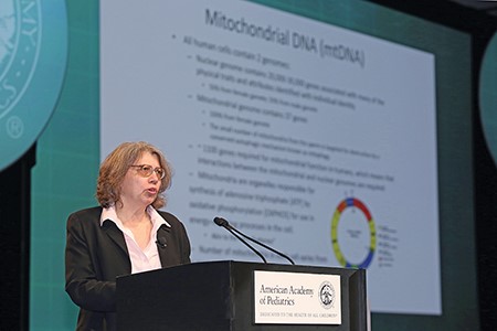 Though celebrated in the media, mitochondrial replacement techniques are not safe, said Lainie Friedman Ross, M.D., Ph.D., FAAP, who outlined risks to the mother and child-to-be.