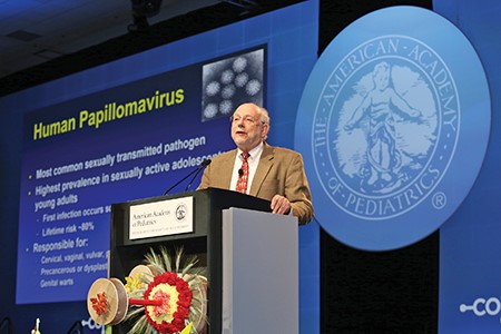 Joseph Bocchini Jr., M.D., FAAP, said pediatricians have a key role in implementing new HPV vaccination recommendations.