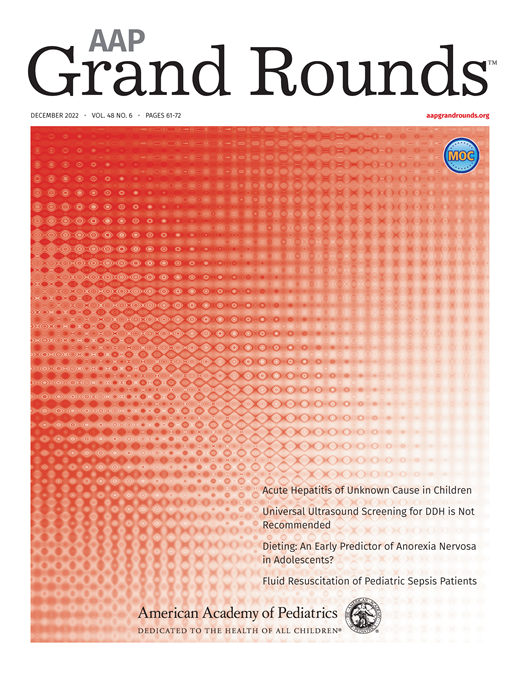 AAP Grand Rounds Cover Image for Volume 48, Issue 6