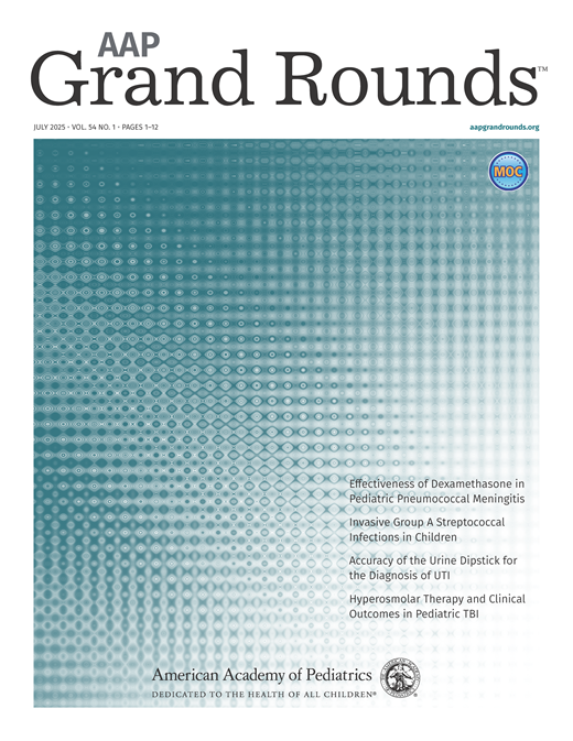 AAP Grand Rounds Cover Image for Volume 54, Issue 1