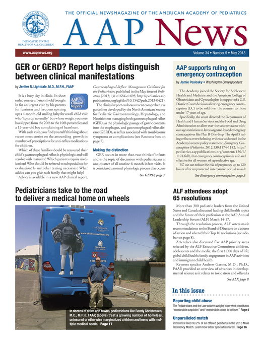 AAP News Cover Image for Volume 34, Issue 5