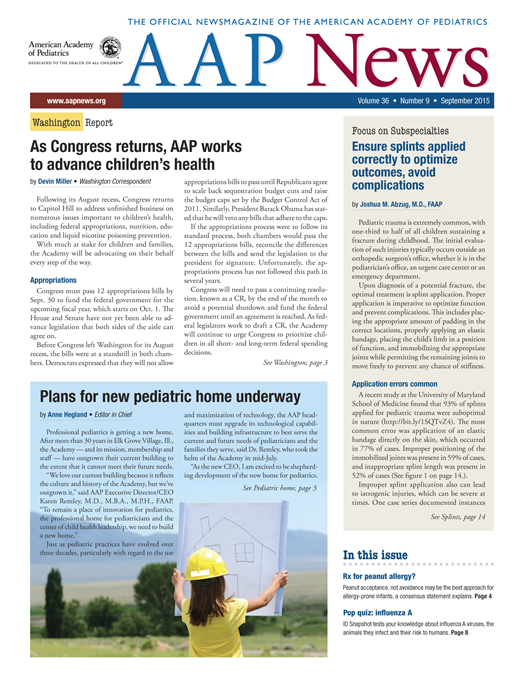 First AAP President Dr. Abt a pioneer in pediatrics | AAP News ...