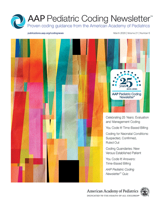 Coding Quandaries: New Versus Established Patient | AAP Pediatric ...