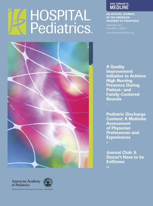 Family-Centered Rounds: A Decade of Growth | Hospital Pediatrics ...