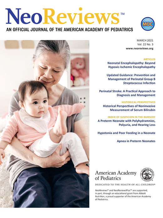 Perinatal Stroke A Practical Approach to Diagnosis and Management