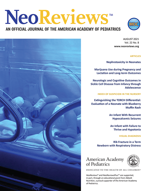 Volume 22 Issue 8 NeoReviews American Academy of Pediatrics