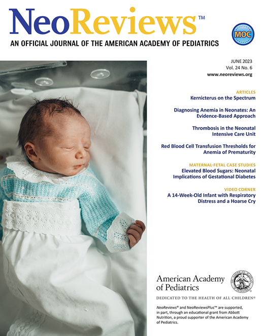 Diagnosing Anemia in Neonates: An Evidence-Based Approach | NeoReviews ...
