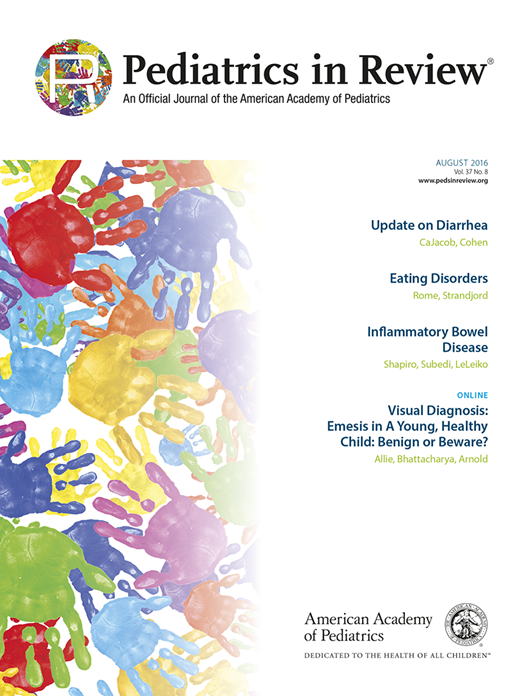 Pediatrics In Review Cover Image for Volume 37, Issue 8