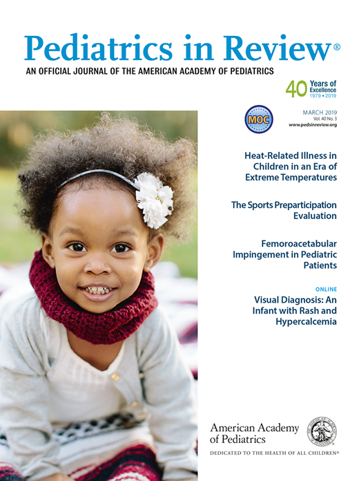 Pediatrics In Review Cover Image for Volume 40, Issue 3