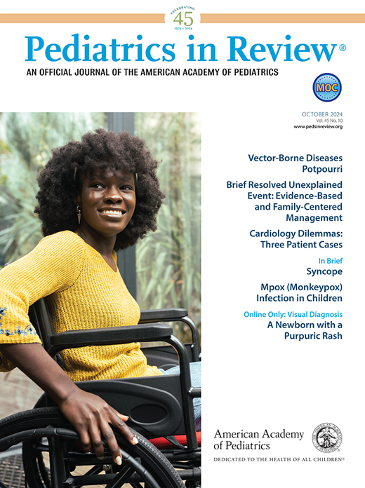 Pediatrics In Review Cover Image for Volume 45, Issue 10