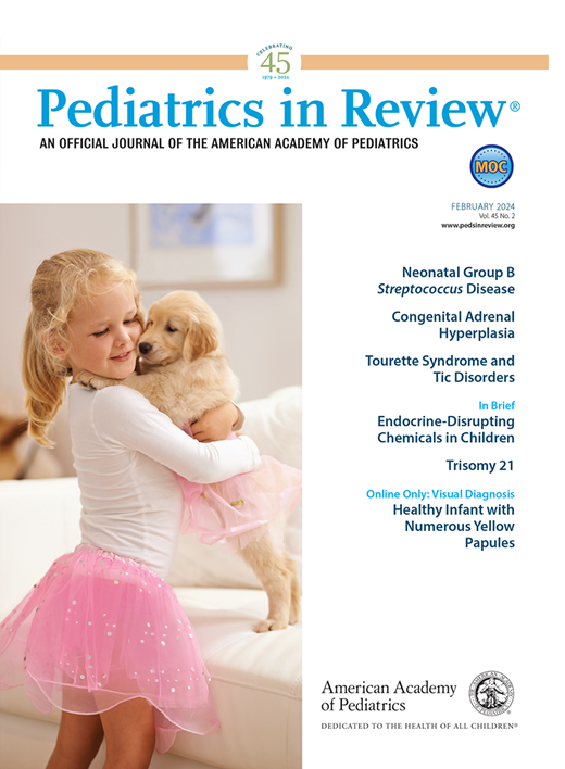 Healthy Infant with Numerous Yellow Papules | Pediatrics In Review ...