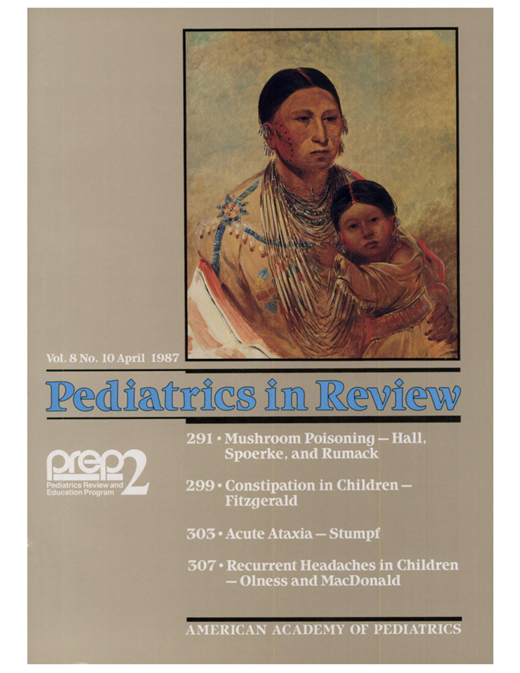 Pediatrics In Review Cover Image for Volume 8, Issue 10